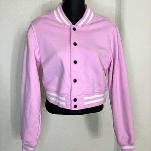 American Apparel Ladies Varsity Crop Jacket